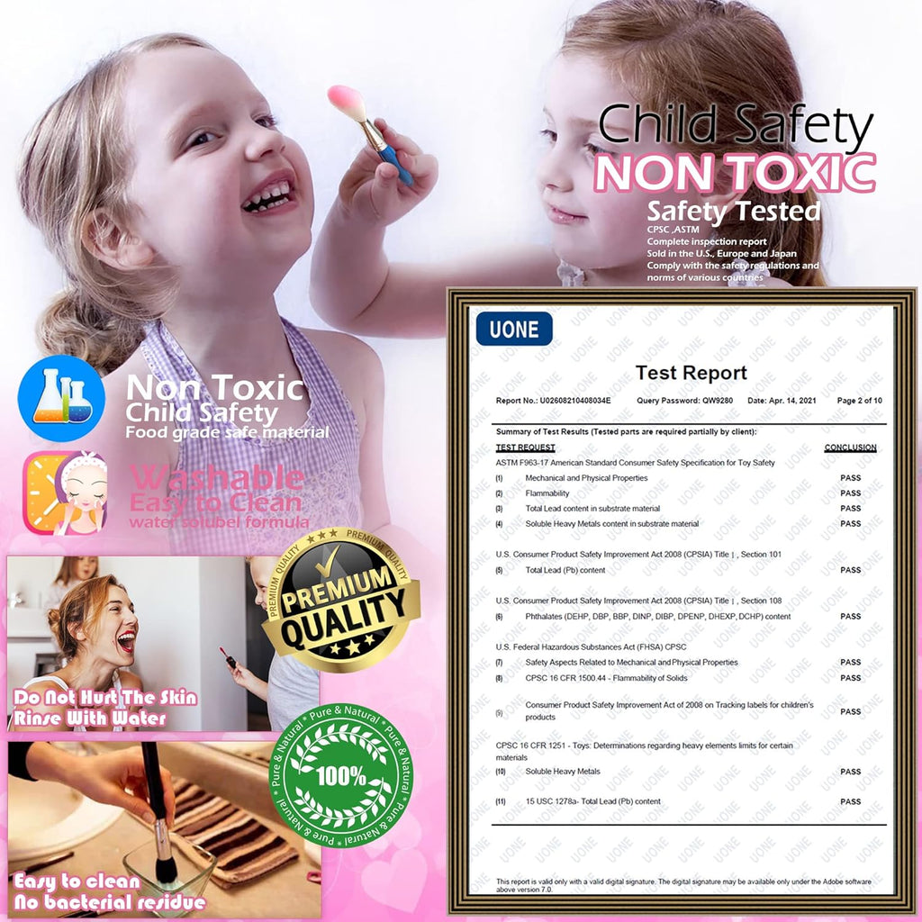 Juegos de maquillaje para niñas \u2013 Kit de maquillaje para niñas...