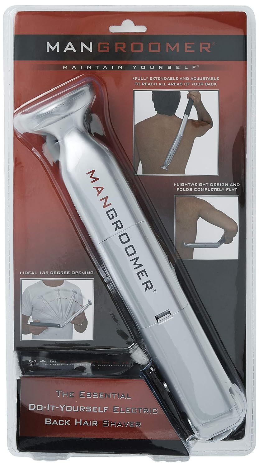 MANGROOMER Afeitadora eléctrica de pelo de espalda hágalo usted mis...