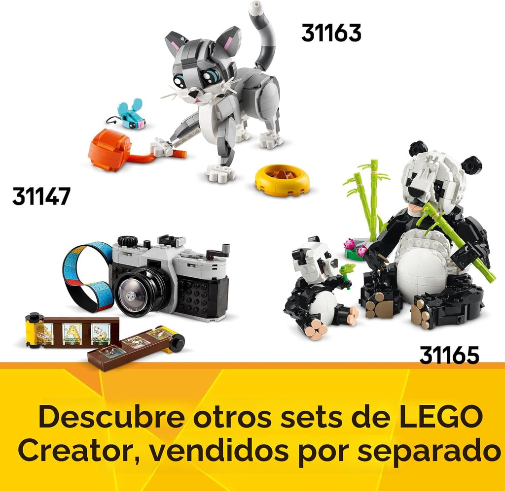 LEGO Creator 31169 - Máquina de escribir 3 en 1 con flores, juguete...