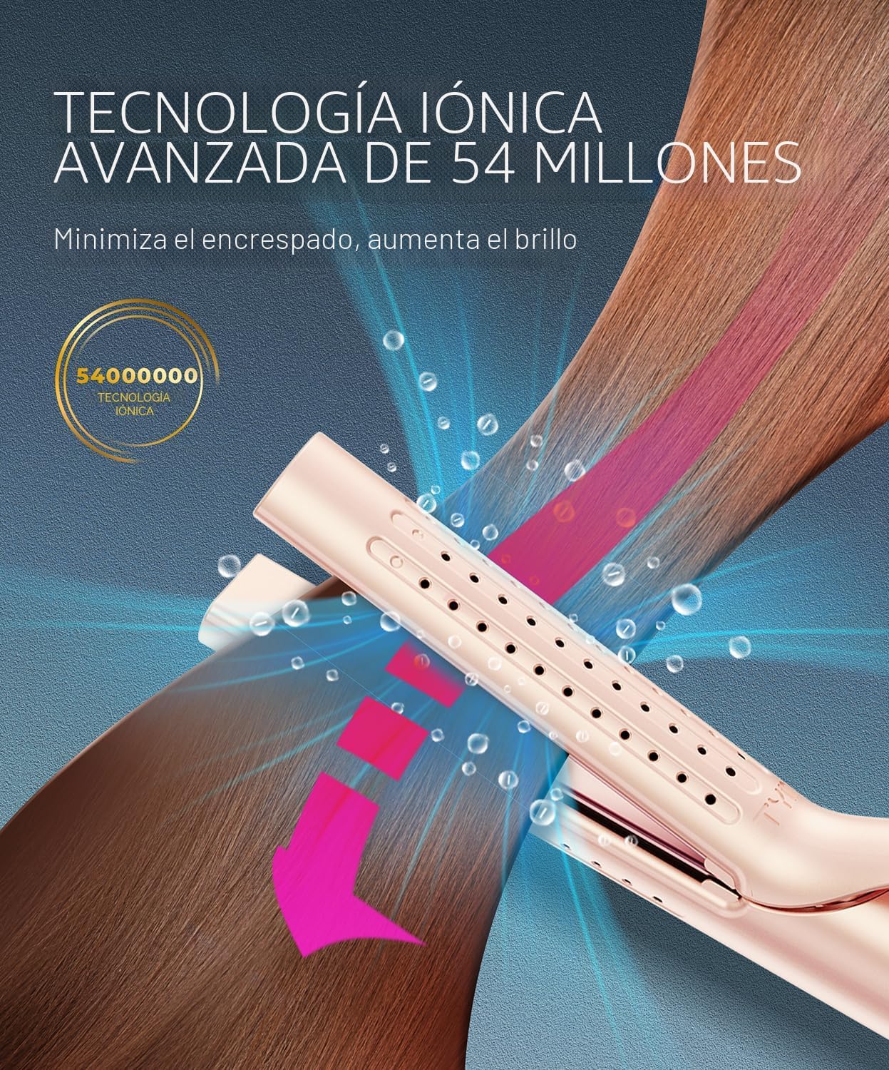 TYMO Airflow 2.0 Plancha Rizadora Alisadora de Cabello - Alisadora...