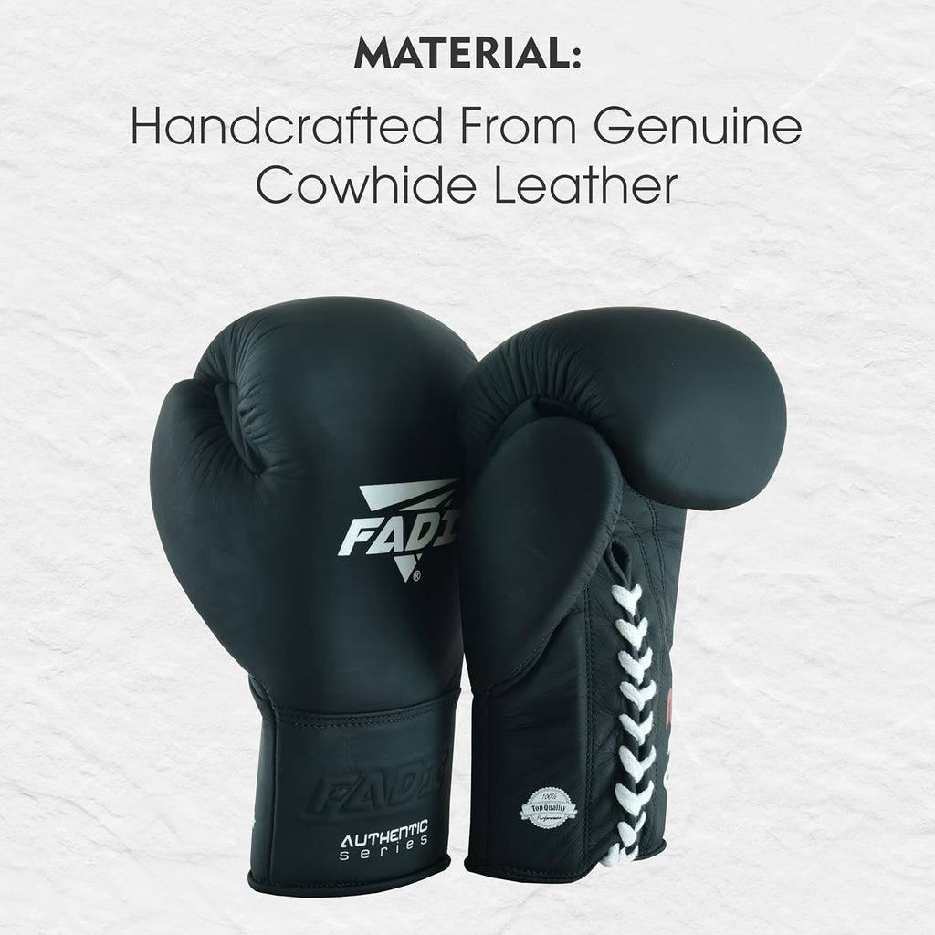 Fadi Sports Authentic Series A2 - Guantes de boxeo de cuero de vaca...