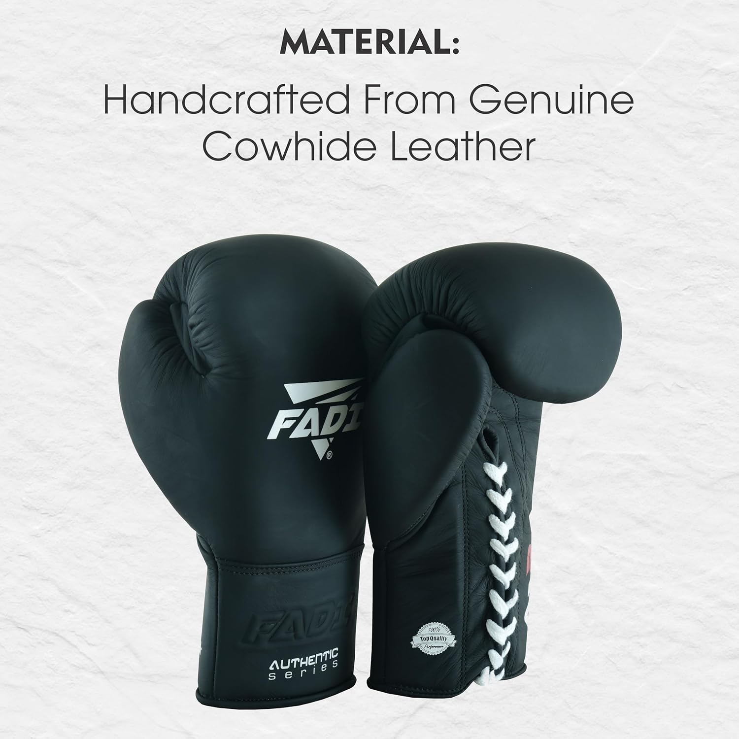 Fadi Sports Authentic Series A2 - Guantes de boxeo de cuero de vaca...
