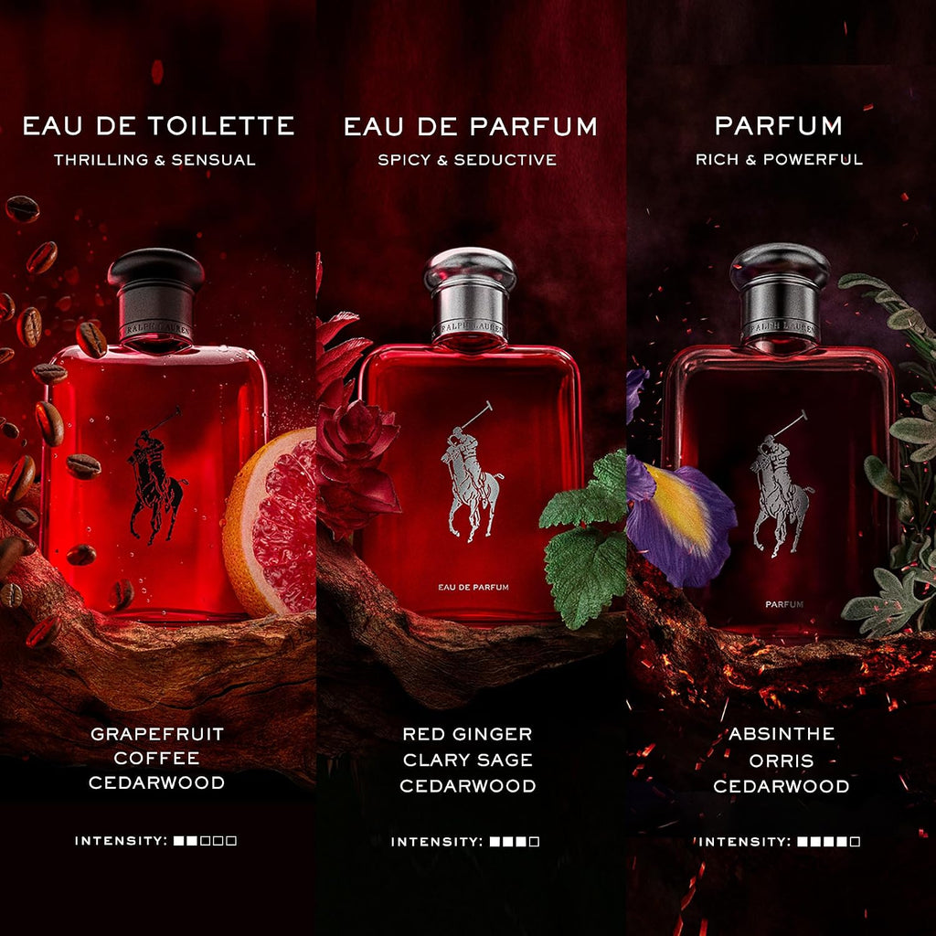 FRAGANCIAS RALPH LAUREN - Polo Red - Eau de Toilette - Colonia para...