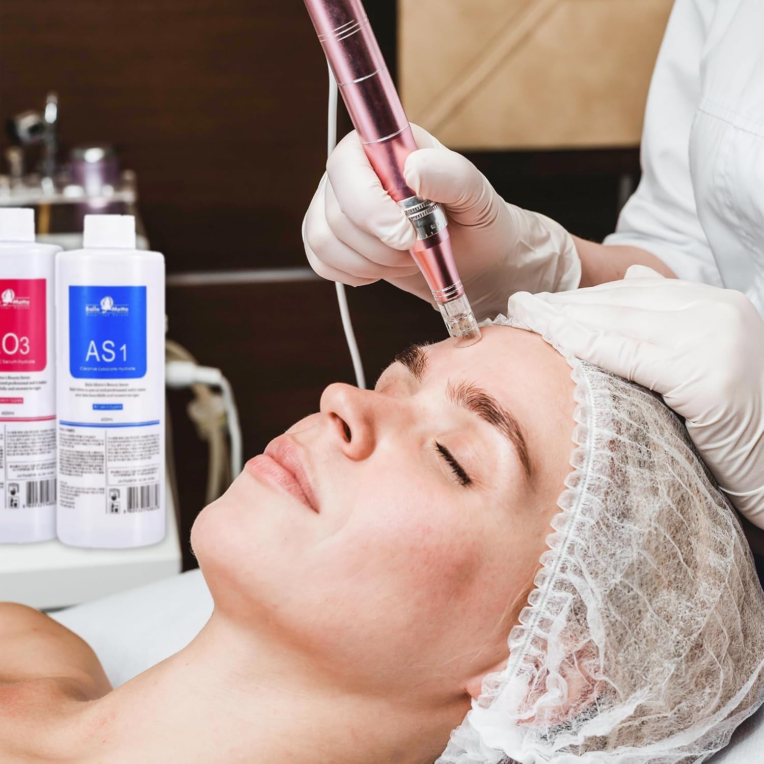 YMEYFAN AS1 - Solución de hidratación para máquina facial Hidrógeno...