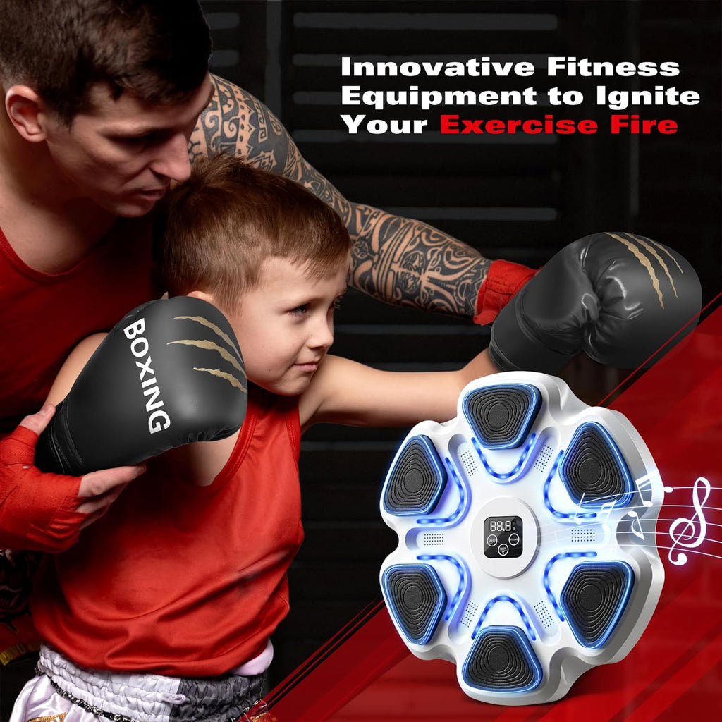 SPIEEK Máquina de Boxeo Musical con Guantes para Adultos Máquina de...