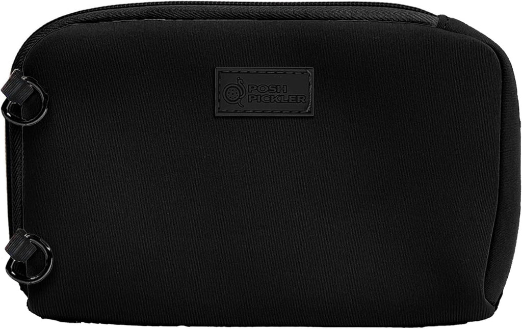 Posh Pickler Bolsa de neopreno expandible con clip con cremallera,...