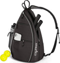 Bolsa de Hombro Athletico - Mochila Cruzada para Pickleball, Tenis,...
