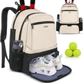 Ytonet Mochila de tenis para mujeres y hombres, 2 raquetas con bols...