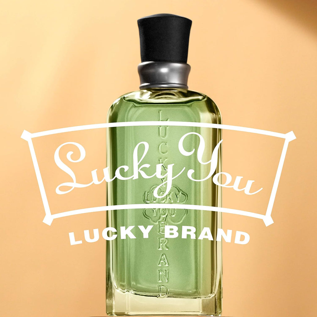 Lucky Brand Colonia en aerosol Lucky You de 100 ml para hombres, Co...