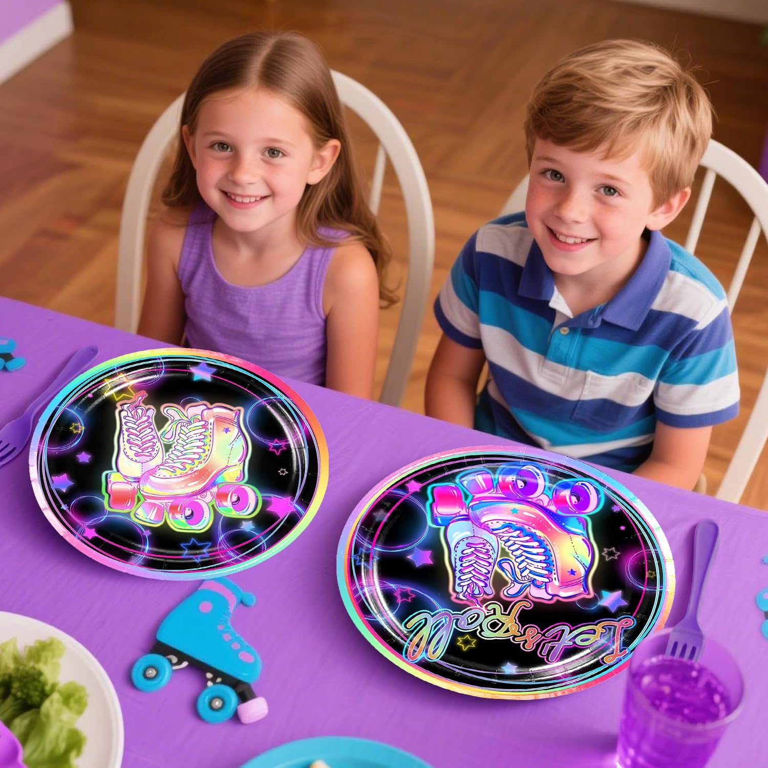Yingoto - Juego de vajilla de 228 piezas para decoración de fiesta,...