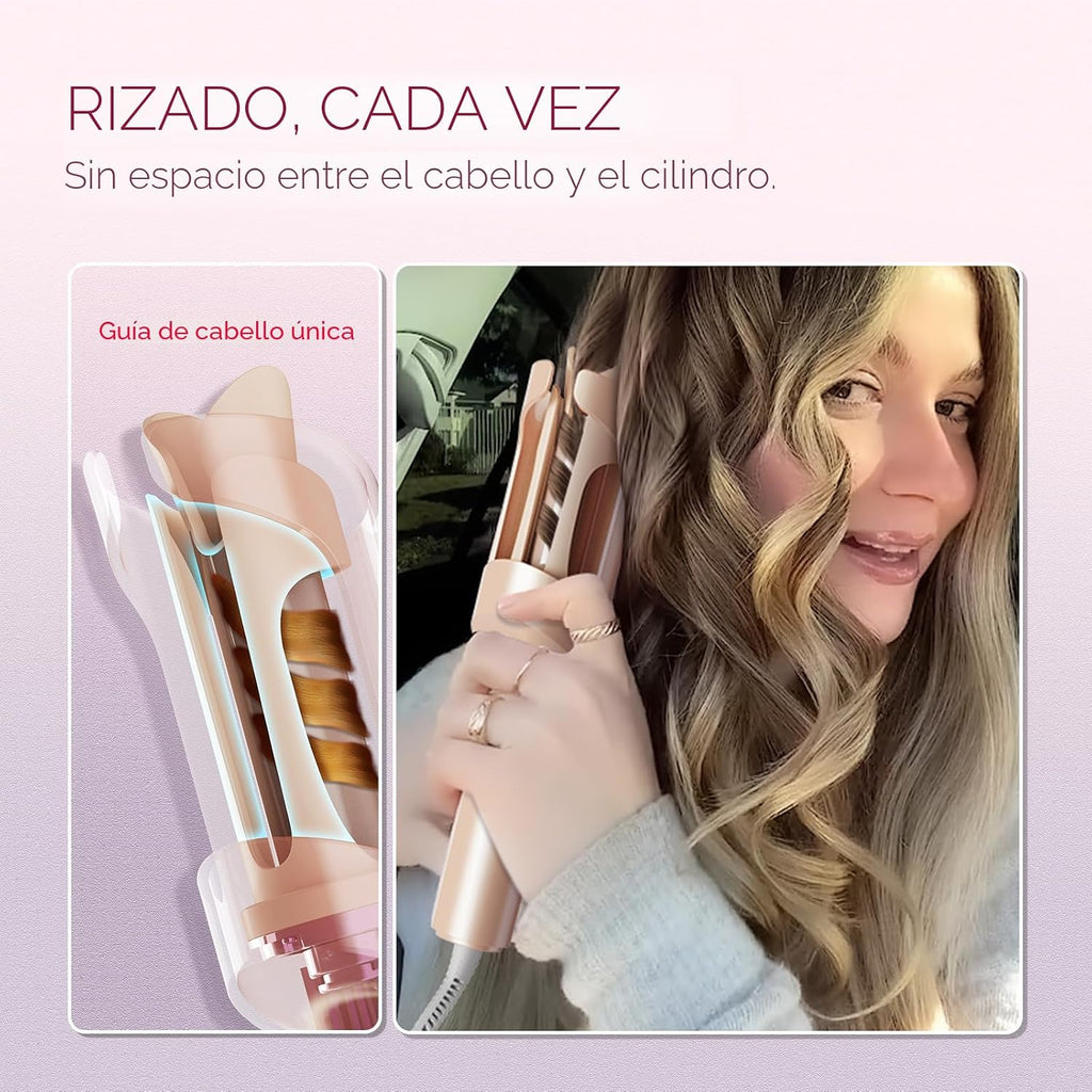 TYMO Rizador Automático Giratorio - TYMO CURLPRO Varita Onduladora...