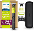 Philips Norelco OneBlade 360 con conectividad híbrida cara + cuerpo...