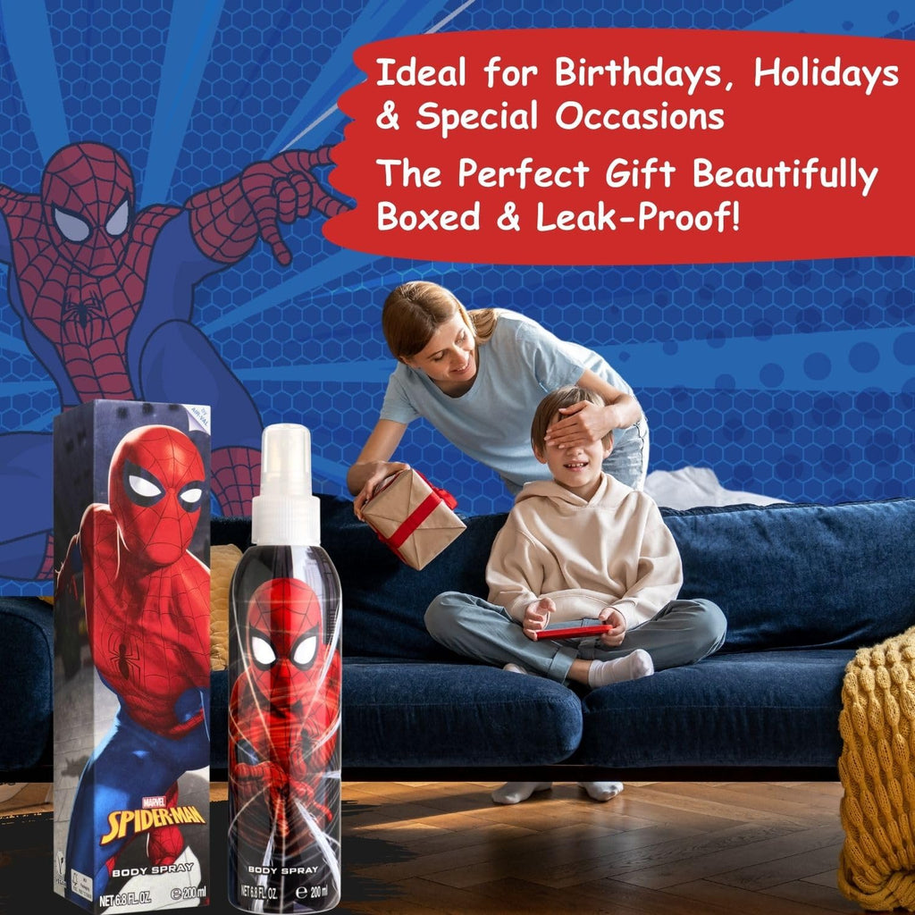 Marvel Spider-Man, Colonia Fresca para Niños, Rojo\/Blanco\/Azul\/N...
