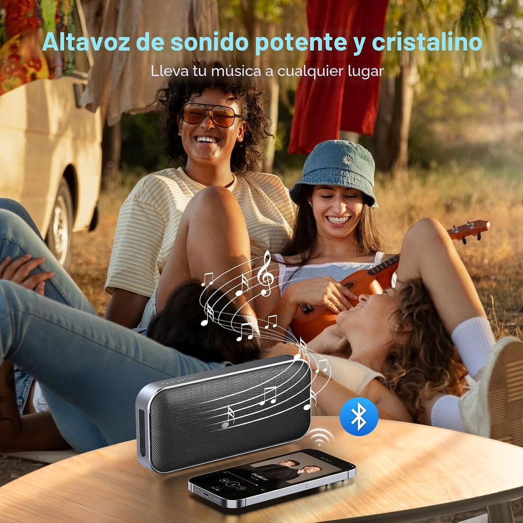 Altavoz Bluetooth AFK con Cargador Portátil, Altavoz Inalámbrico co...