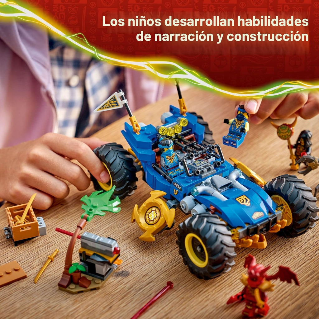 LEGO NINJAGO Jay's - Juguete de construcción de autos transform...