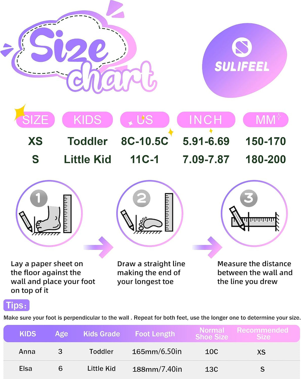 SULIFEEL Patines de Ruedas Ajustables para Niñas Niños Infantiles,...