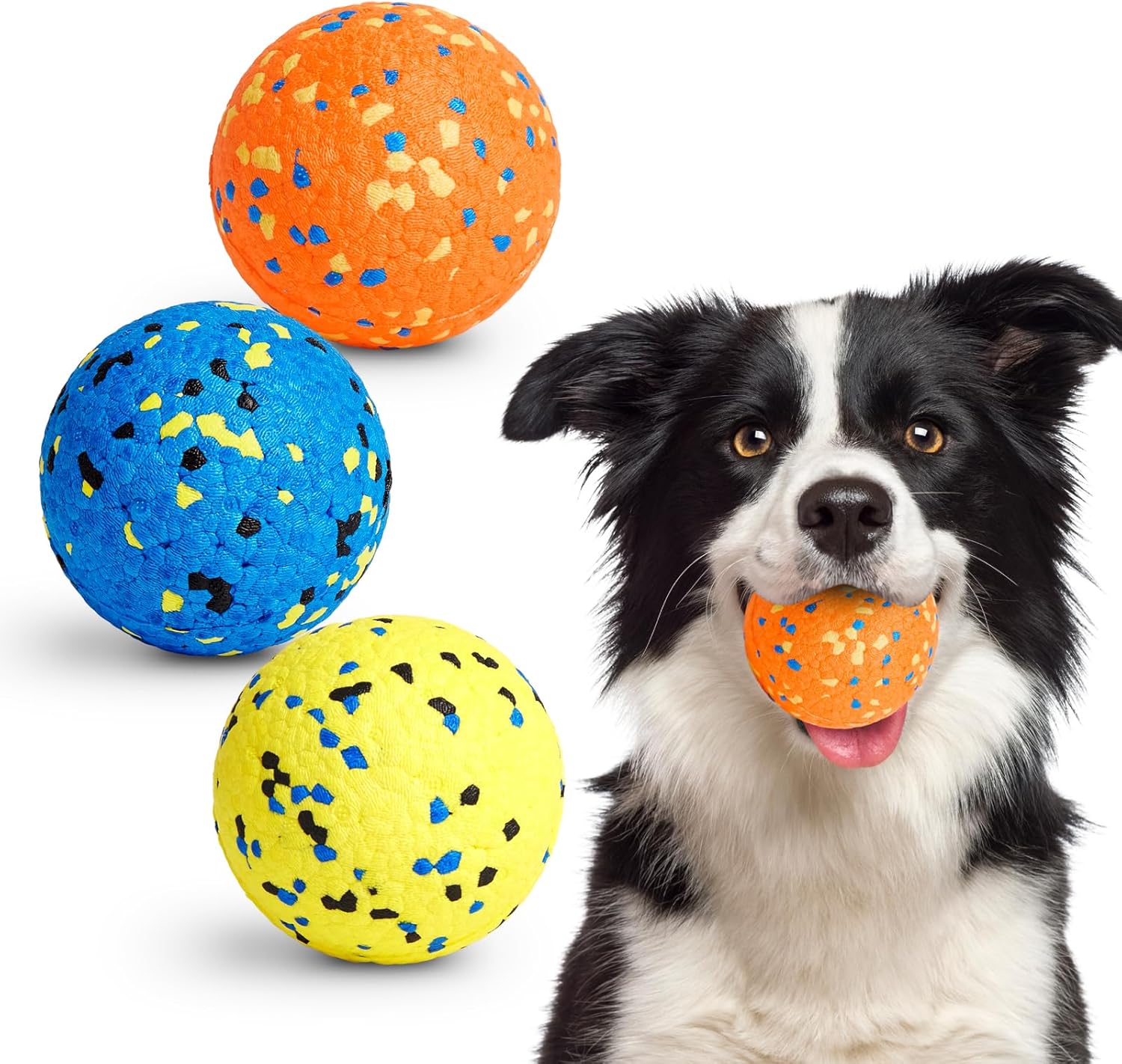 Kimee Pelotas de Tenis para Perros para Masticadores Agresivos, Pel...