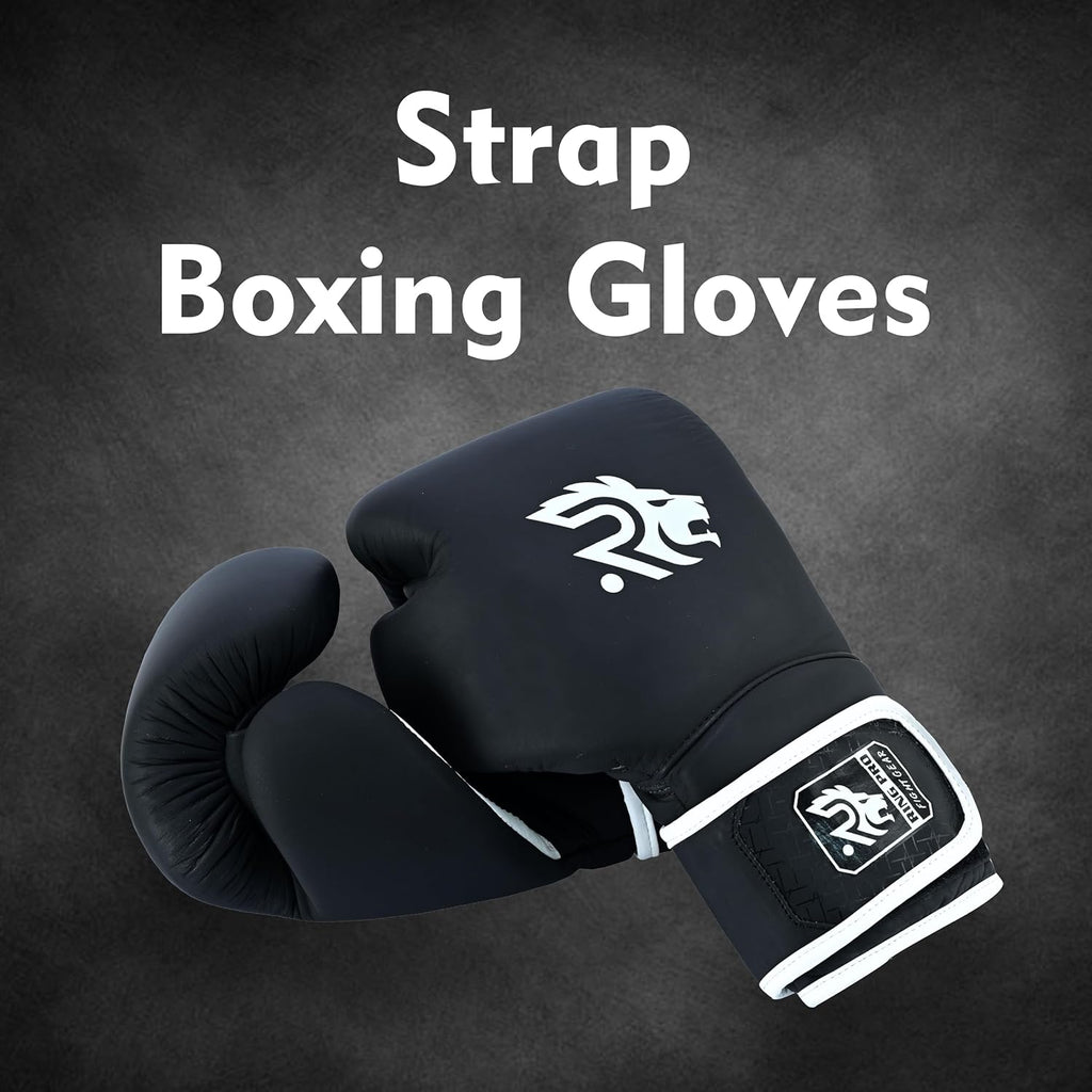 Ring Pro Smash Series - Guantes de boxeo de cuero para hombres y mu...