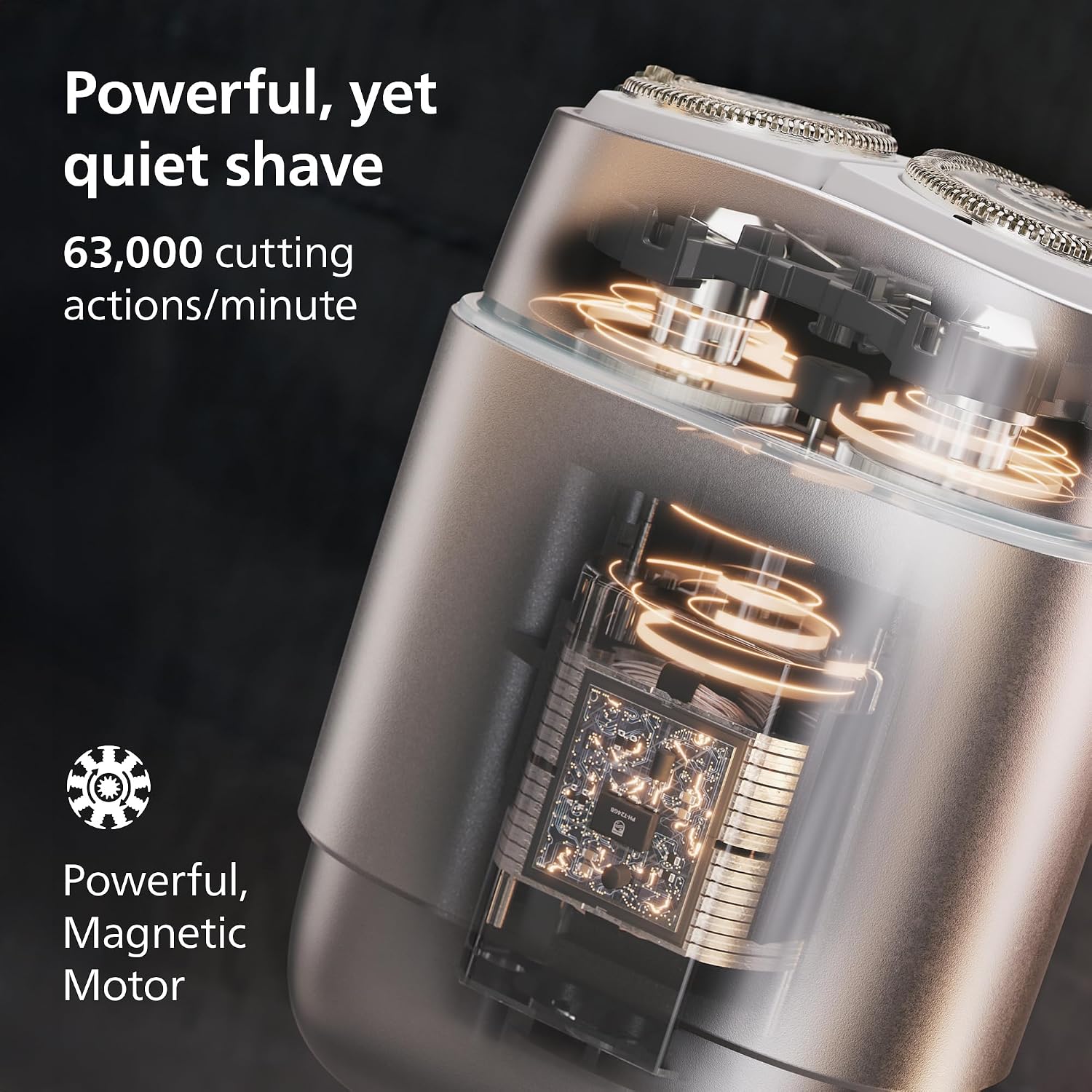 Philips Norelco Shaver 600 Series - Afeitadora eléctrica compacta,...