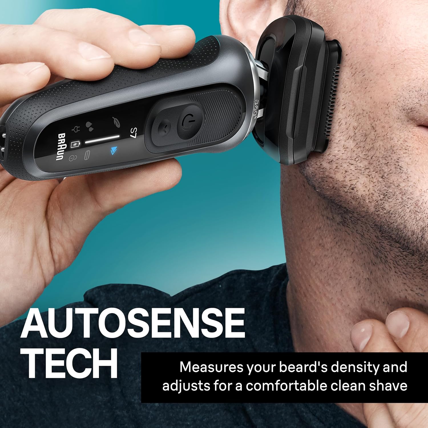 Braun Series 7 - Afeitadora eléctrica para hombres, maquinilla de a...