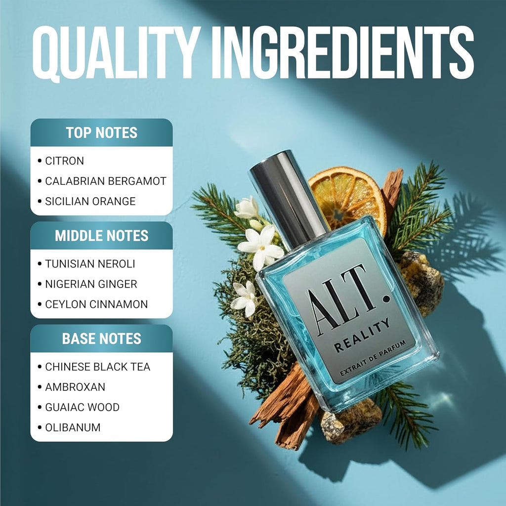 ALT. FRAGRANCES Reality 100 ml Extrait de Parfum - Fragancia unisex...