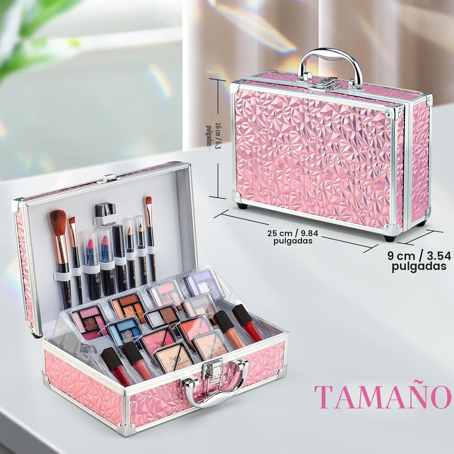 Color Nymph Kit de Maquillaje Inicial para Niñas Preadolescentes, E...