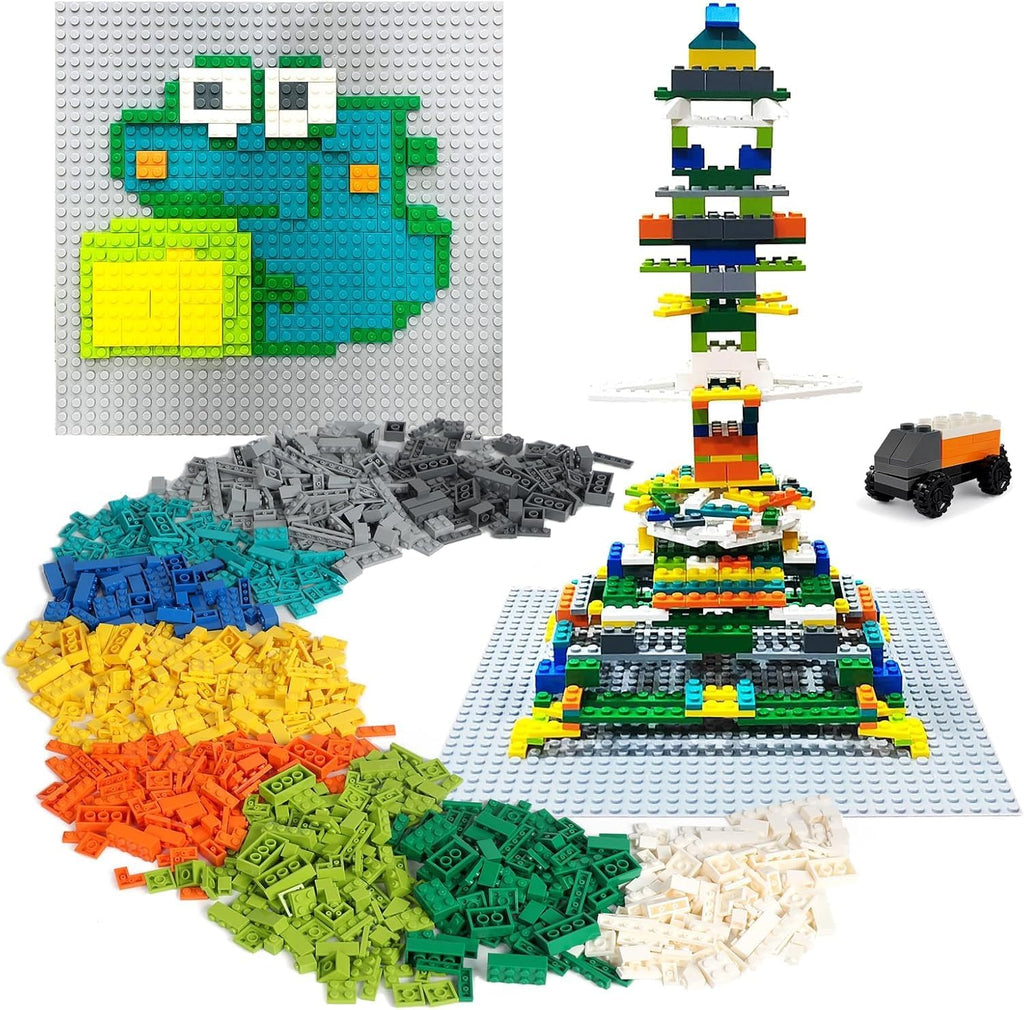 ekuzi Juego de bloques de construcción creativos compatibles con la...