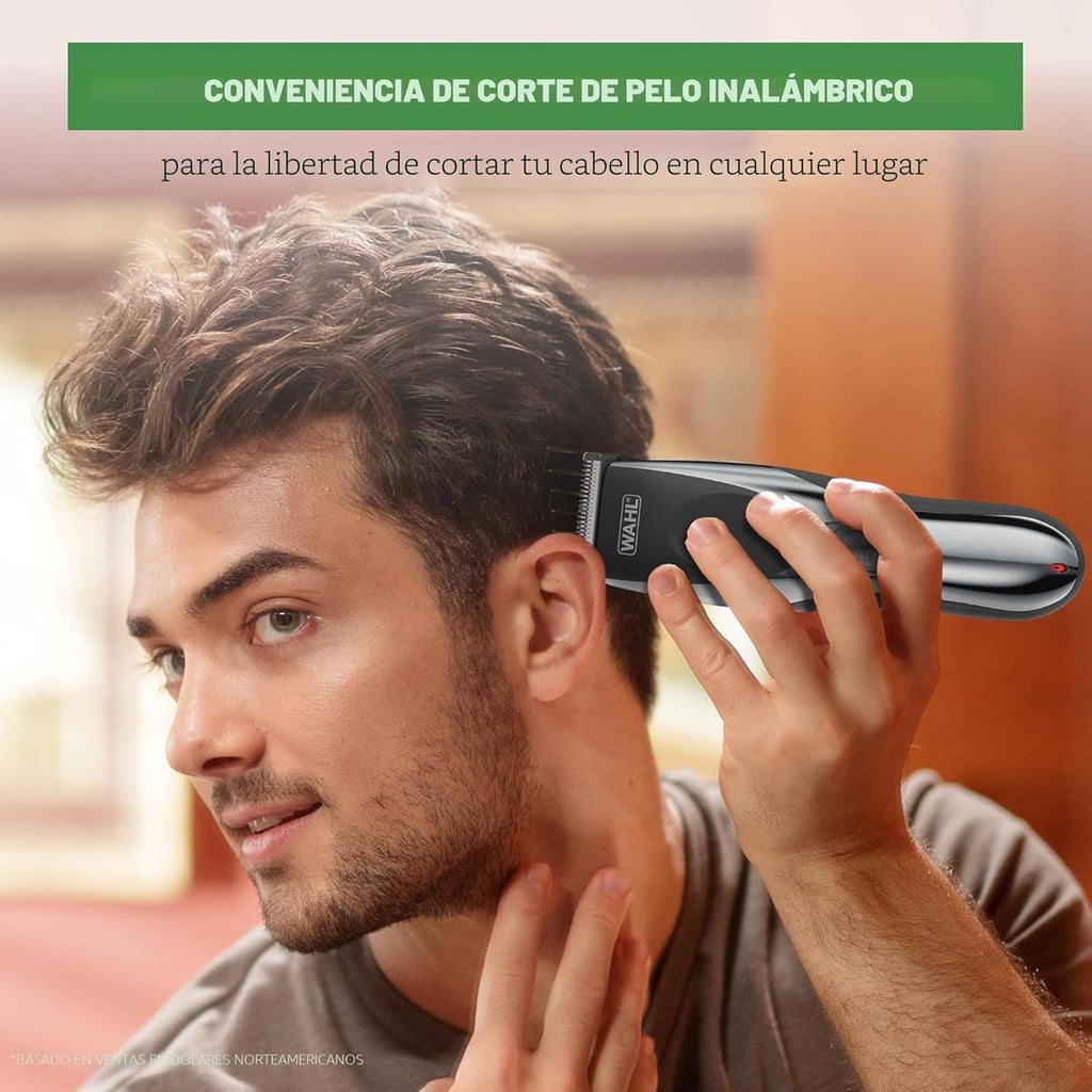 Wahl Clipper - Kit recargable con cable\/inalámbrico para cortar y...