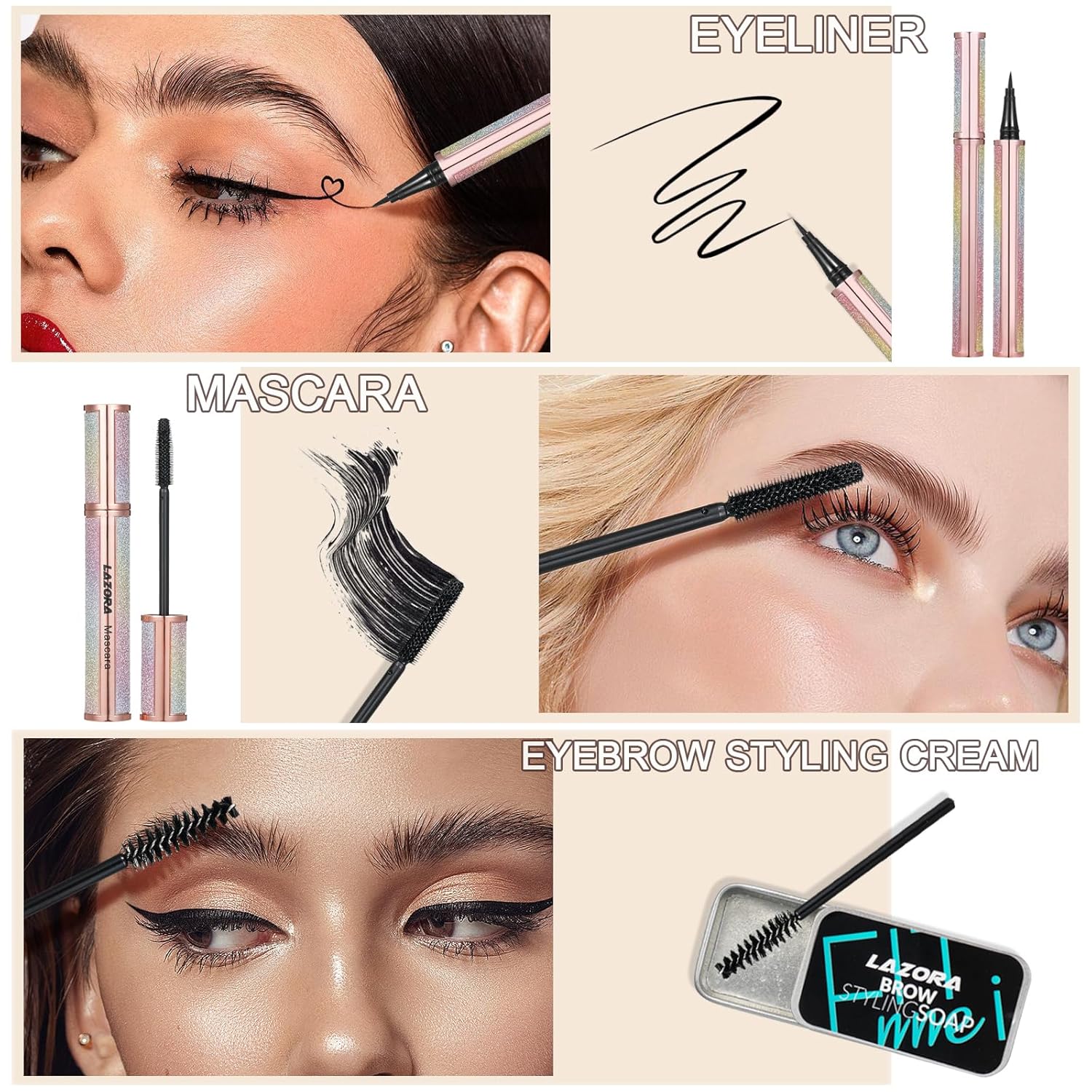 venshun Kit de maquillaje para mujeres, kit completo de maquillaje...