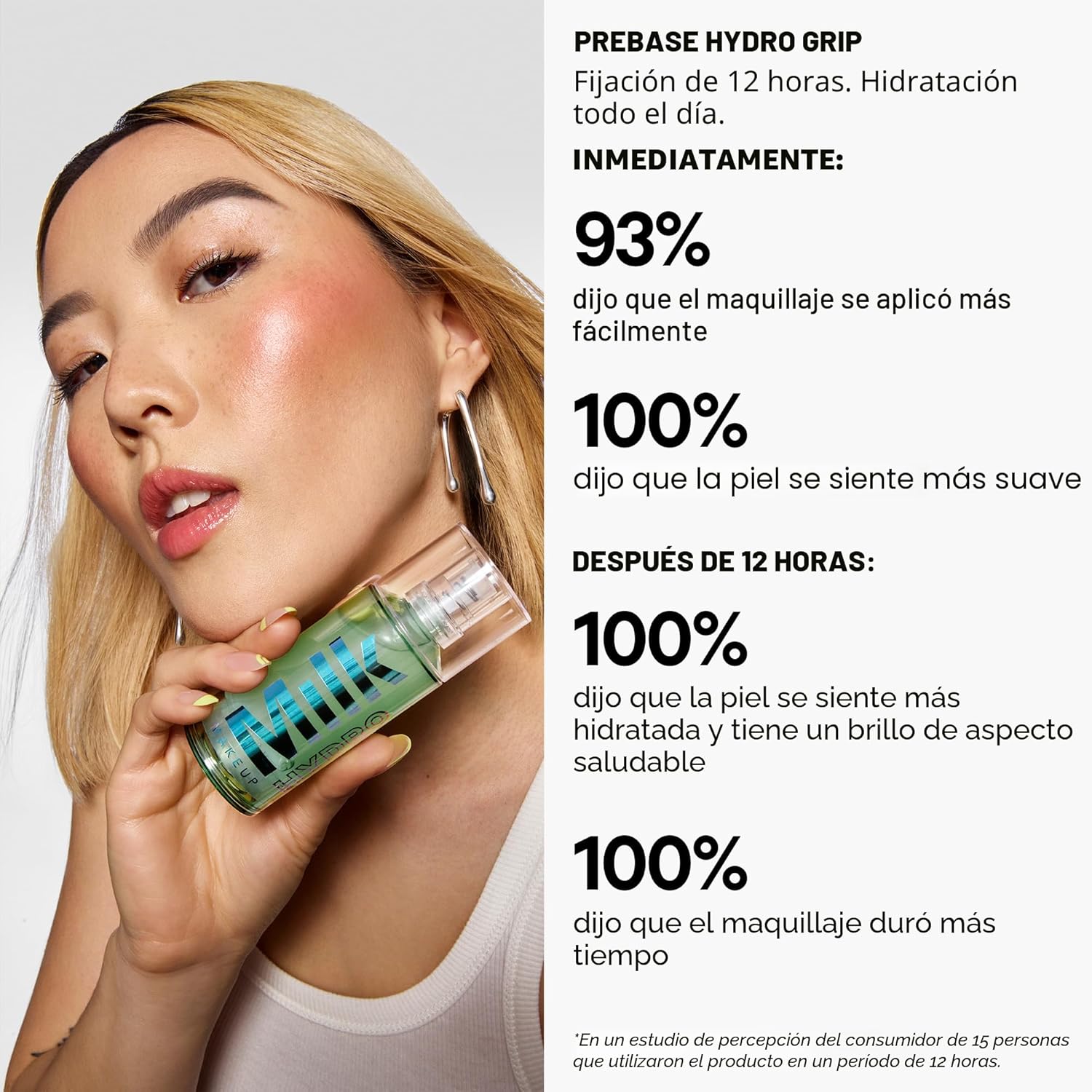 Milk Makeup Hydro Grip Primer con ácido hialurónico + niacinamida \...