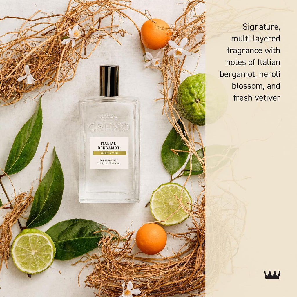 Cremo Colonia para hombres \u2013 Espray de colonia italiana de ber...