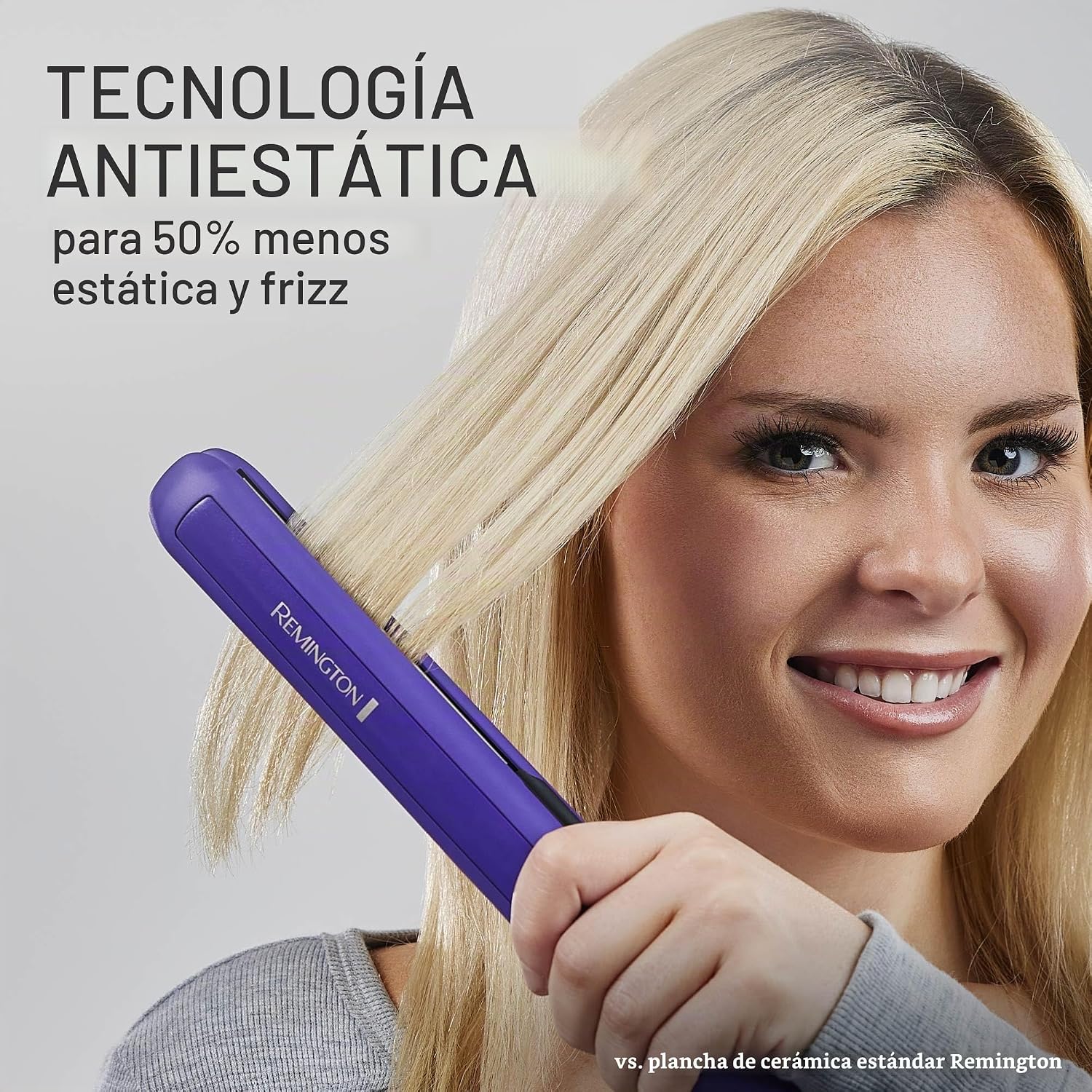 Remington Plancha plana de 1 pulgada, alisador de pelo con tecnolog...