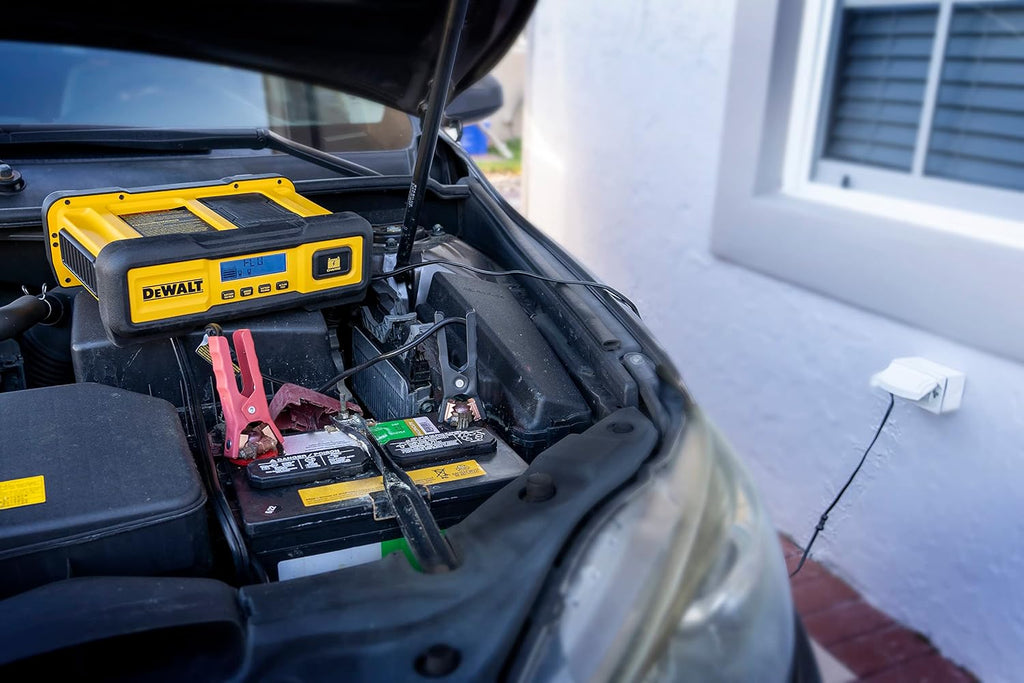 DeWalt DXAEC100 - Cargador de batería de 30 amperios, para vehículo...