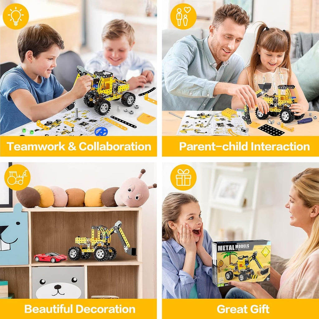 Lucky Doug Juguetes de proyectos de construcción STEM para niños de...