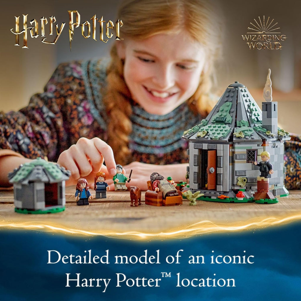LEGO Harry Potter choza de Hagrid: una visita inesperada - Juguete...