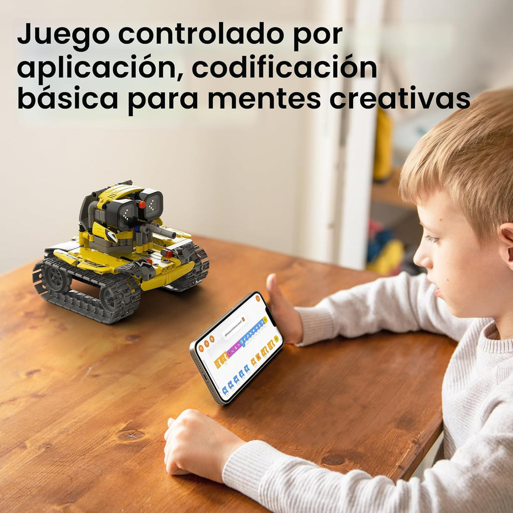 Sillbird Kit de construcción de robot con control remoto para niños...
