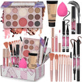 Kit de maquillaje para adolescentes y mujeres, kit completo de maqu...