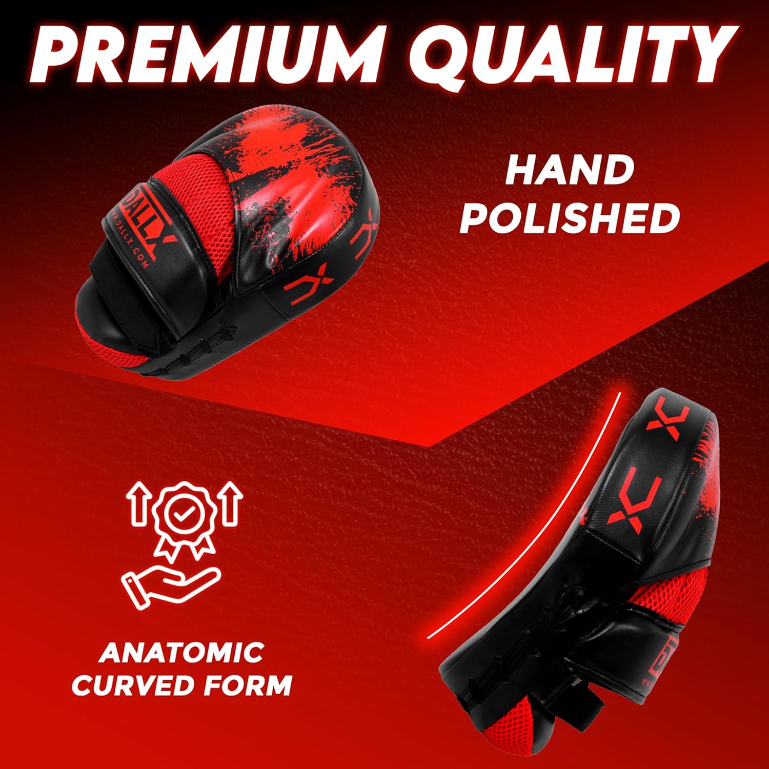 DALLX Guantes deportivos con gancho y Jab curvados para entrenamien...