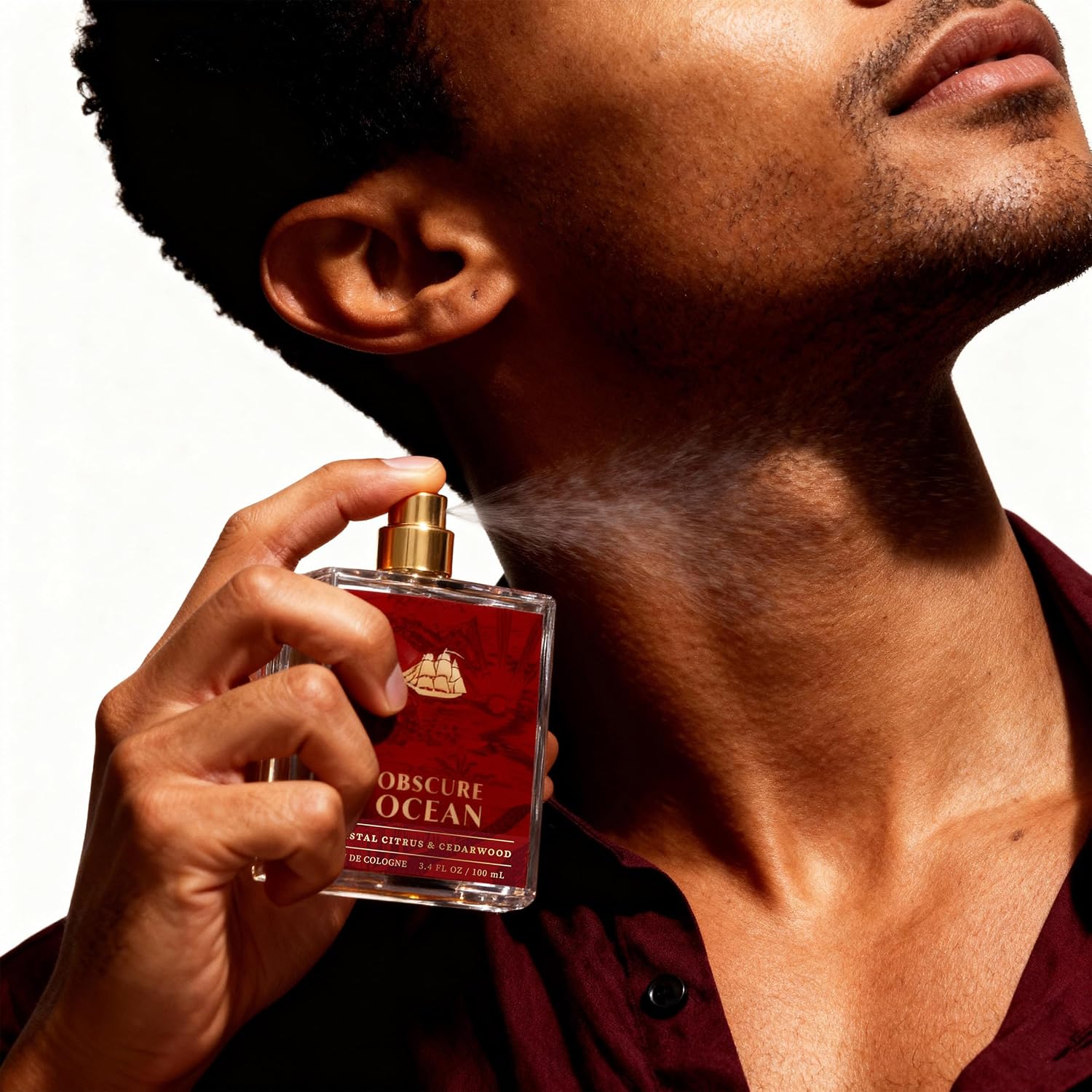 Old Spice Colonia para hombres, espray de fragancia premium y parab...
