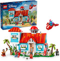 LEGO Disney Lilo y Stitch Casa de Playa - Set de Construcción para...