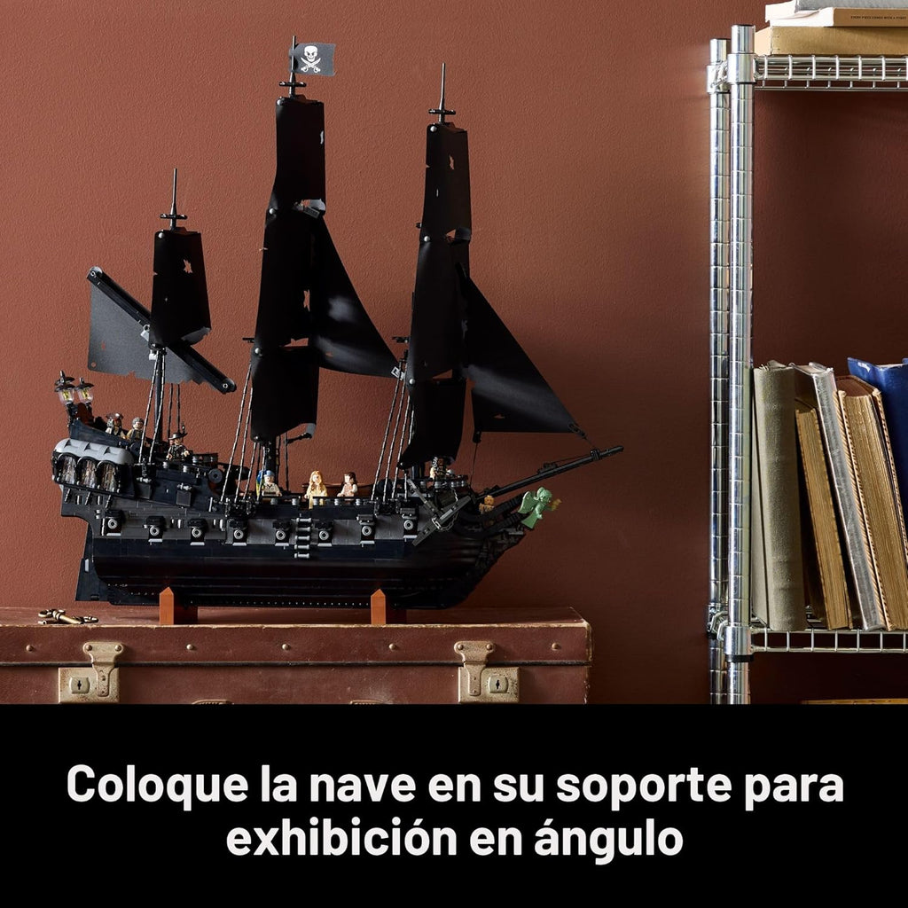 LEGO Icons 10365 - Juego de construcción de barco pirata del capitá...