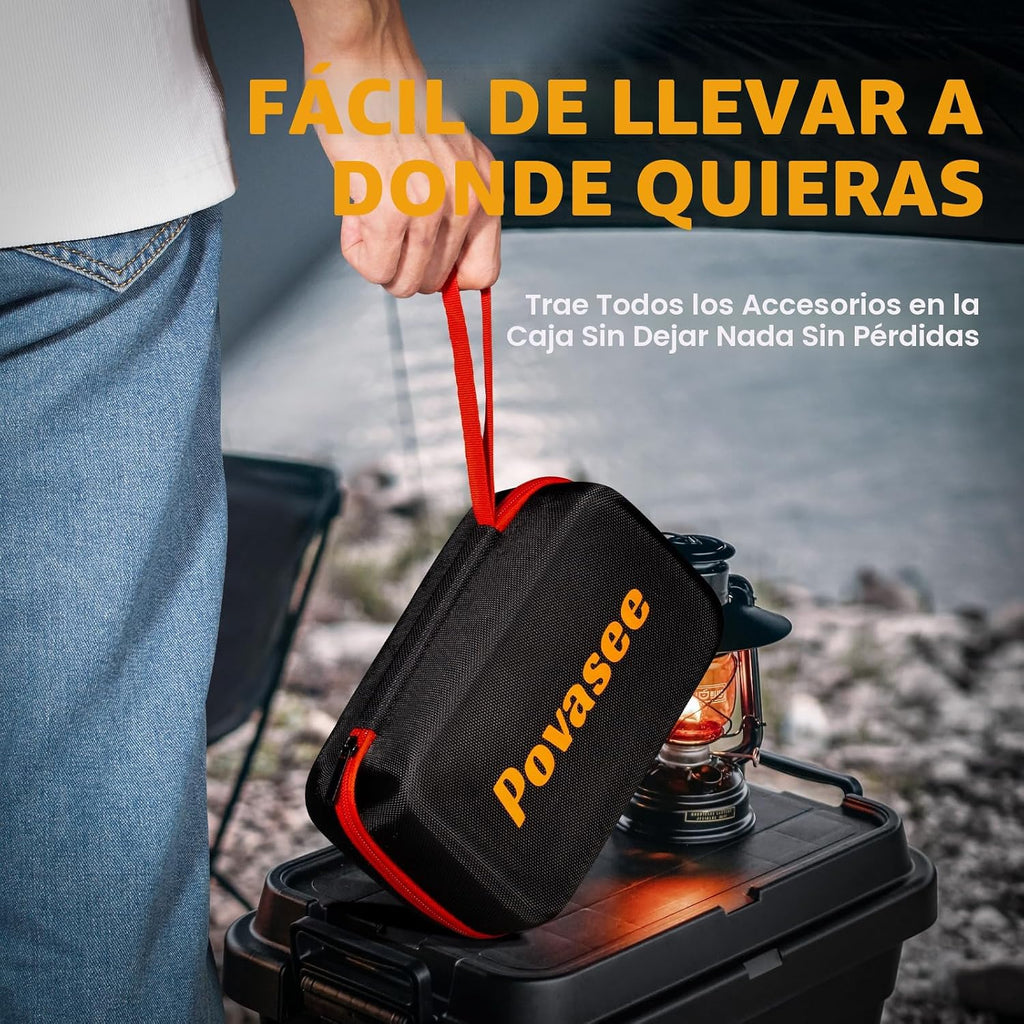 [Modelo 2026] Arrancador de 5000 A con compresor de aire, arrancado...