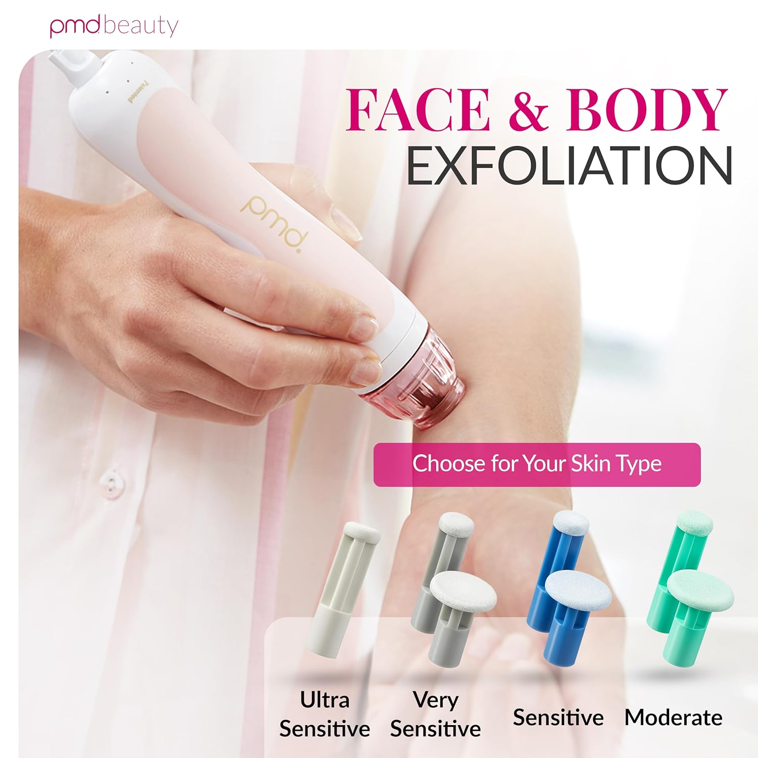 PMD Beauty Personal Microderm Classic - Uso en el hogar, herramient...