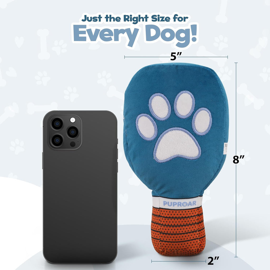 PUPROAR Juguete para perros de pickleball, divertida paleta de felp...