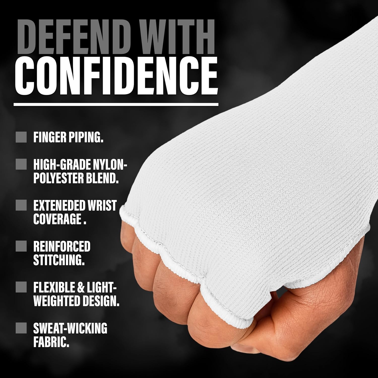 DXM SPORTS Guantes interiores de boxeo \u2013 Envolturas de mano el...