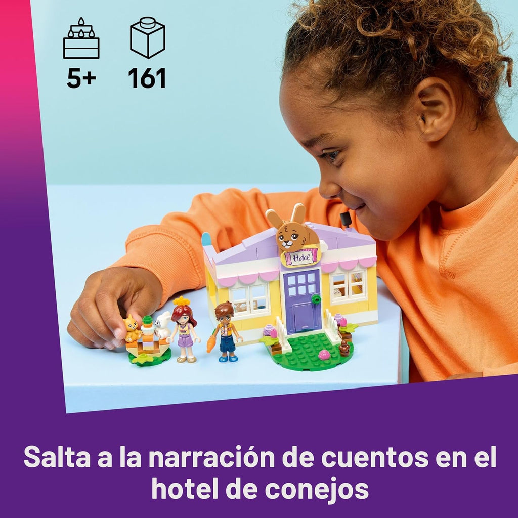 LEGO Friends Heartlake City Bunny - Juguete de construcción de hote...