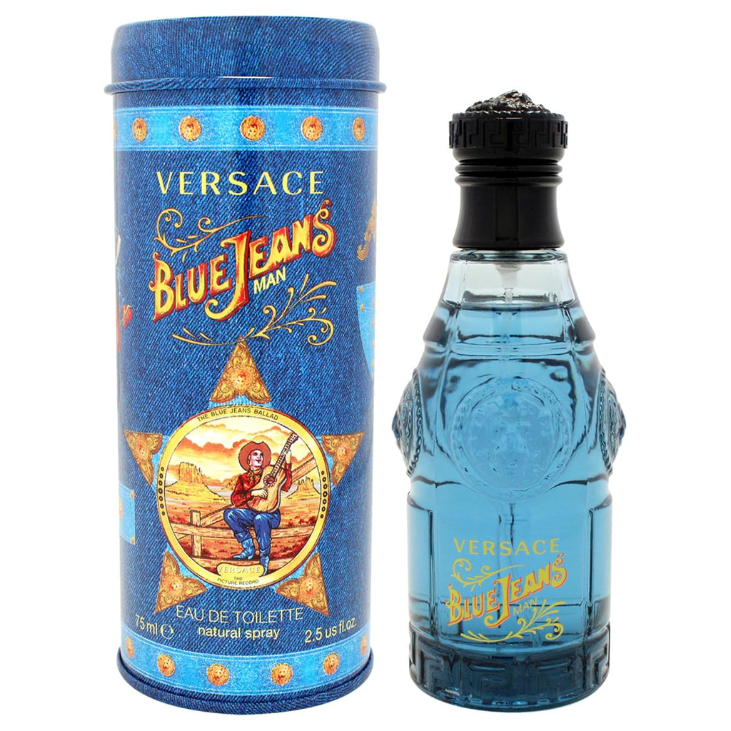 Blue Jeans de Gianni Versace para hombre, Eau de Toilette en espray...
