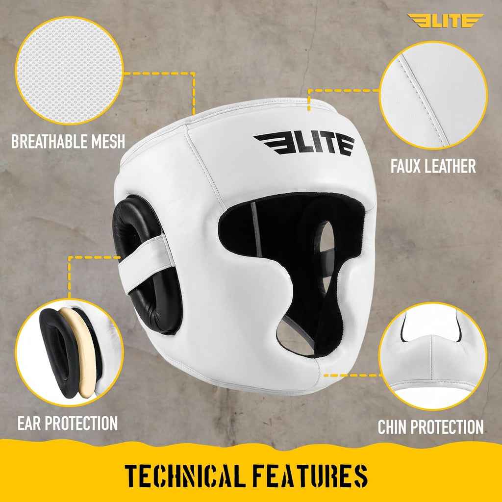 Elite Sports Mejor Casco de Boxeo, Protector de Cabeza de Seguridad...