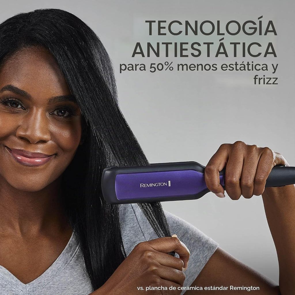 Remington 1 3\/4" Plancha plana, alisador de cabello con tecnol...