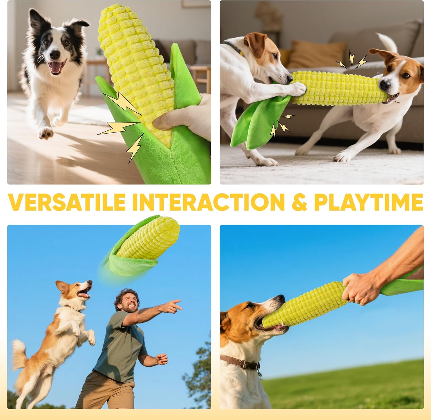 Vitscan Juguetes Resistentes para Perros para Masticadores No Agres...